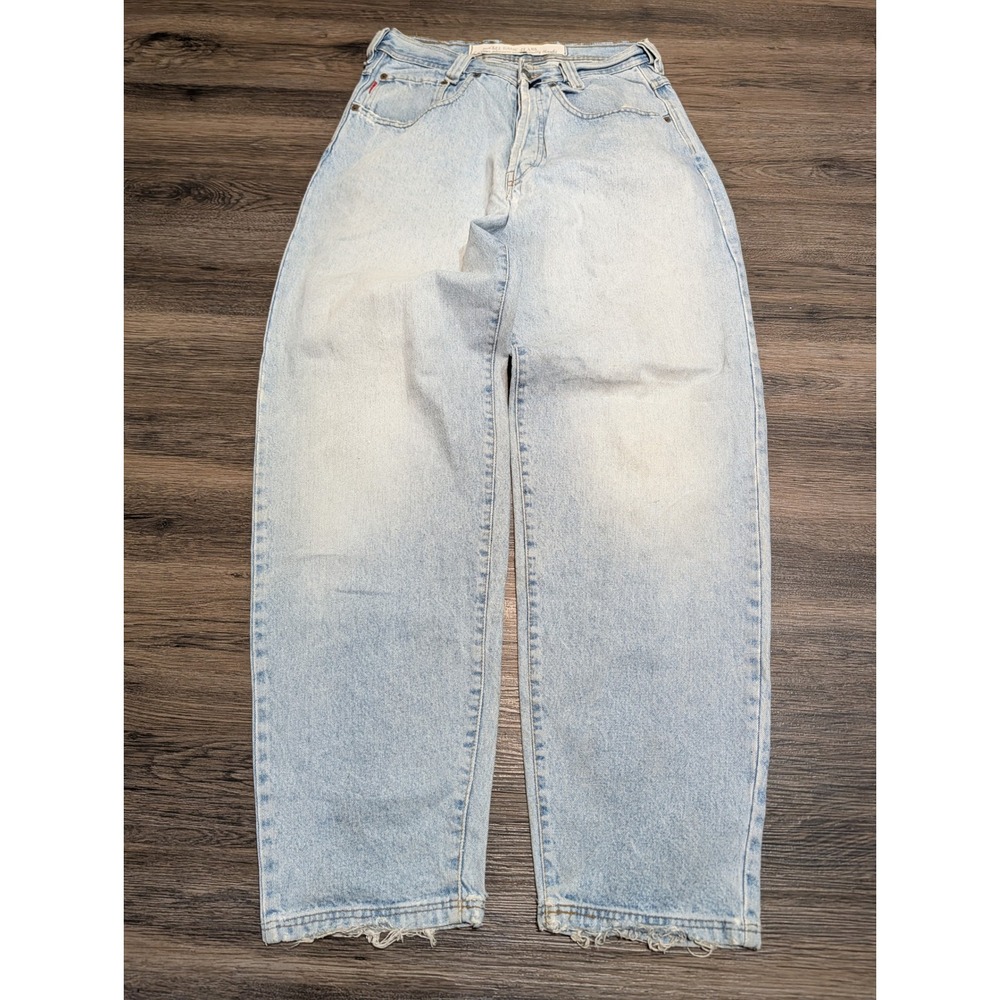 Diesel Basic Jeans Light Wash Baggy Skater Denim 32 Mens 90s Distressed